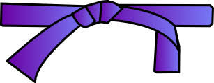 Ceinture mauve